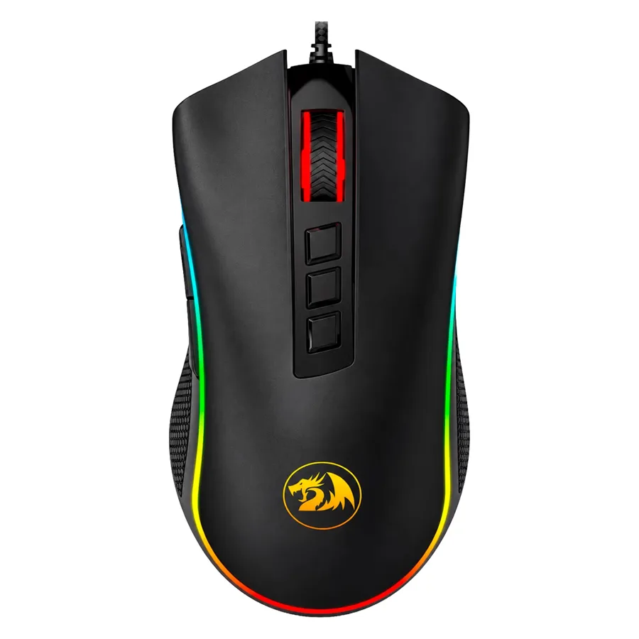 Mouse Gamer Redragon Cobra M711 RGB 10000 DPI USB - Negro