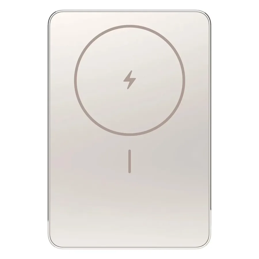 Batería portátil Xiaomi Super Slim Magnetic Power Bank 5000 WPB0507S 5000mAh - Dorado