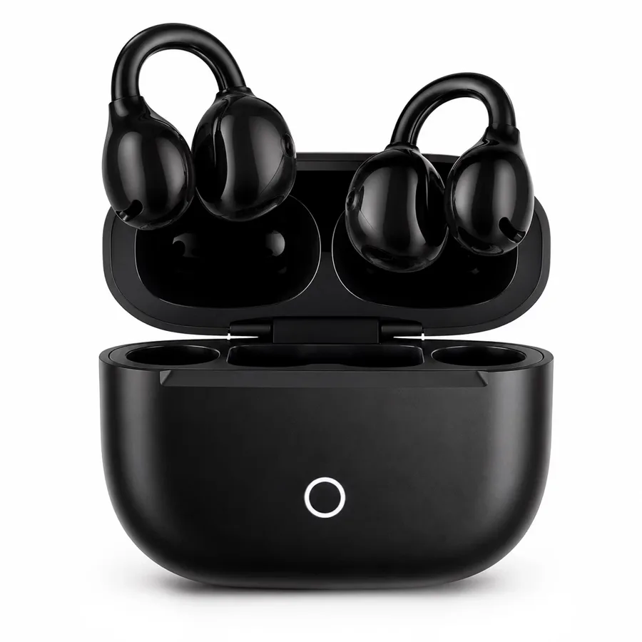 Auriculares Realme Buds Clip RMA2418 Wireless - Negro titanio