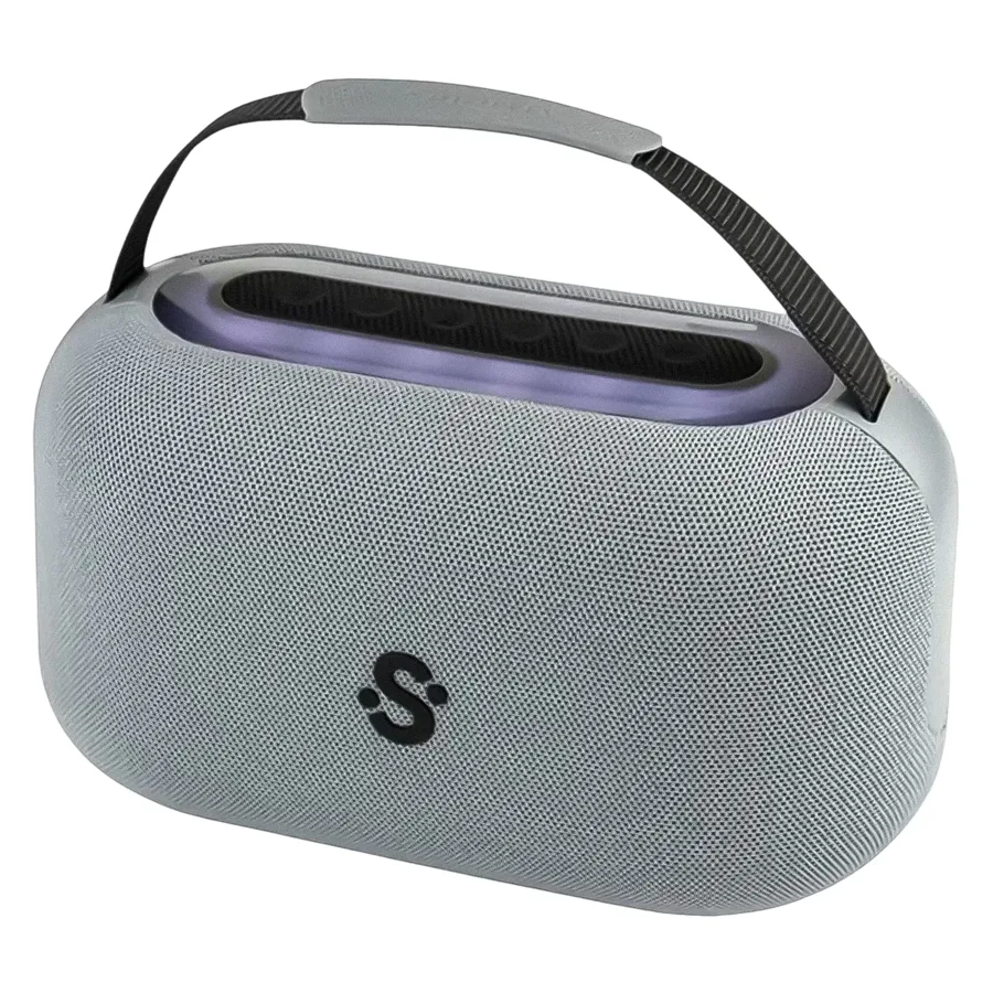 Parlante portátil Smartfy CS03G Bluetooth - Gris