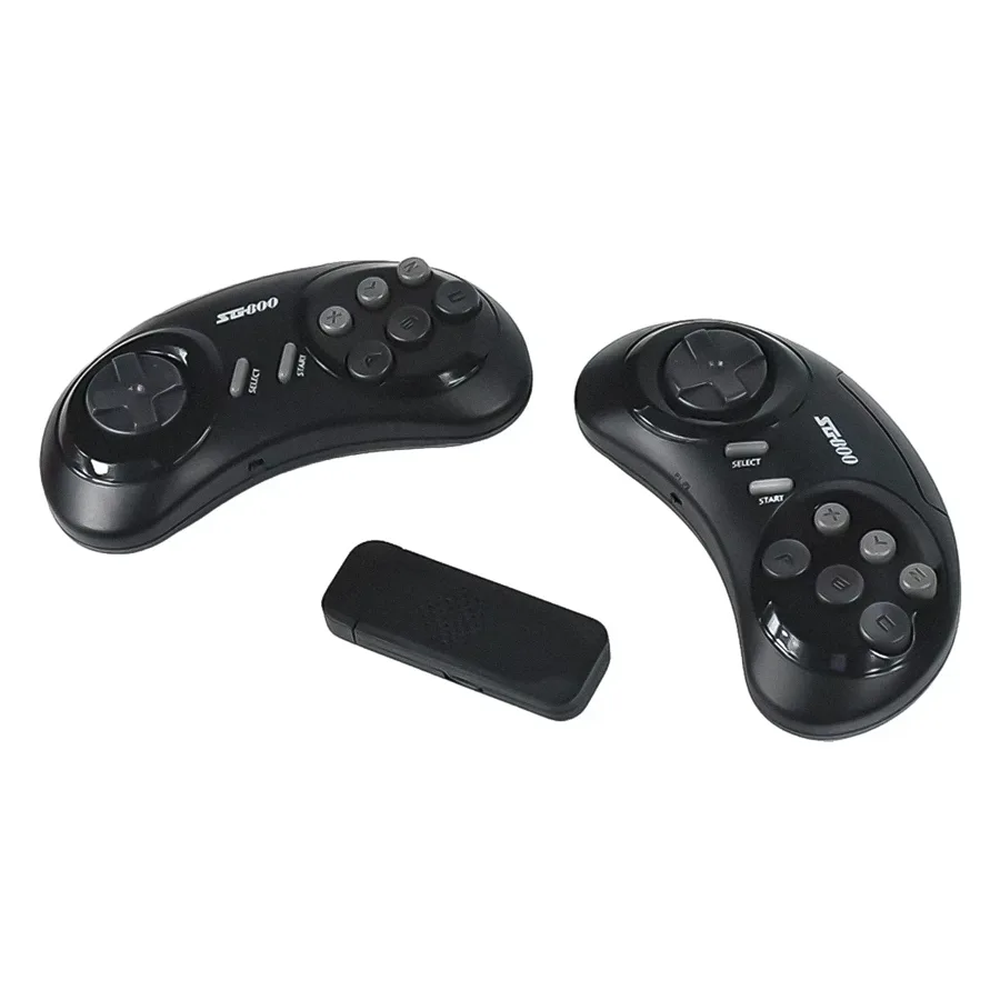 Consola Sega SG800 Game Stick 4K 5000 juegos 2 controles - Negro