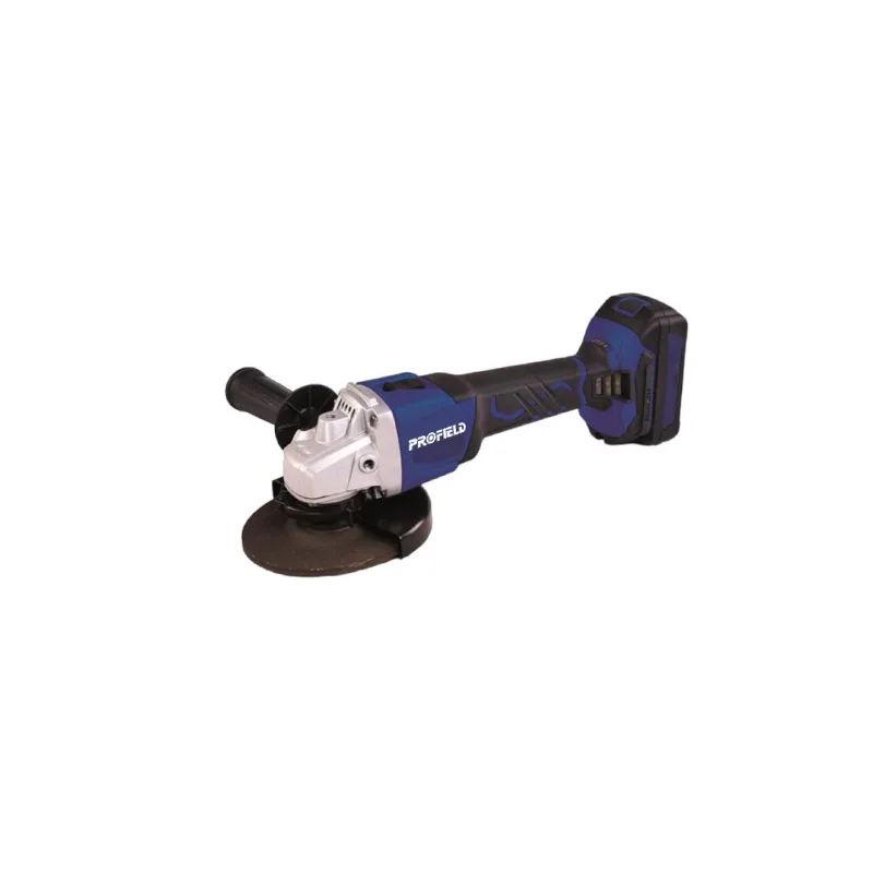 Amoladora a batería 115 mm 21 V con 2 baterías de litio