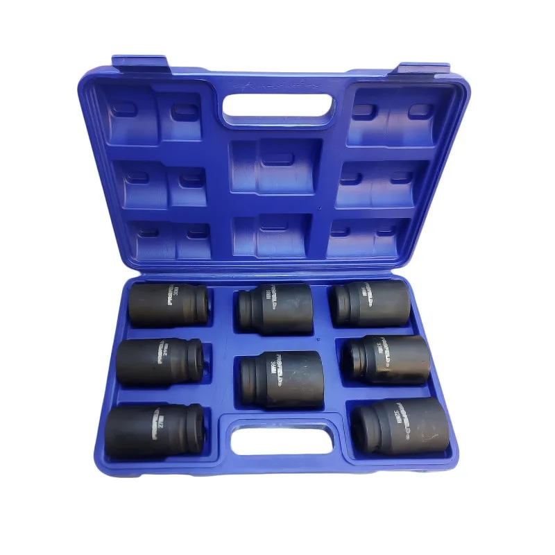 Juego de llaves tubo 3/4" 8 piezas 27-38 mm con maletín
